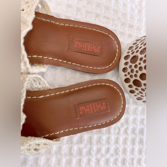 Mad Love Crochet Slip-on Flat Sandals;Size:8 - Picture 2 of 5